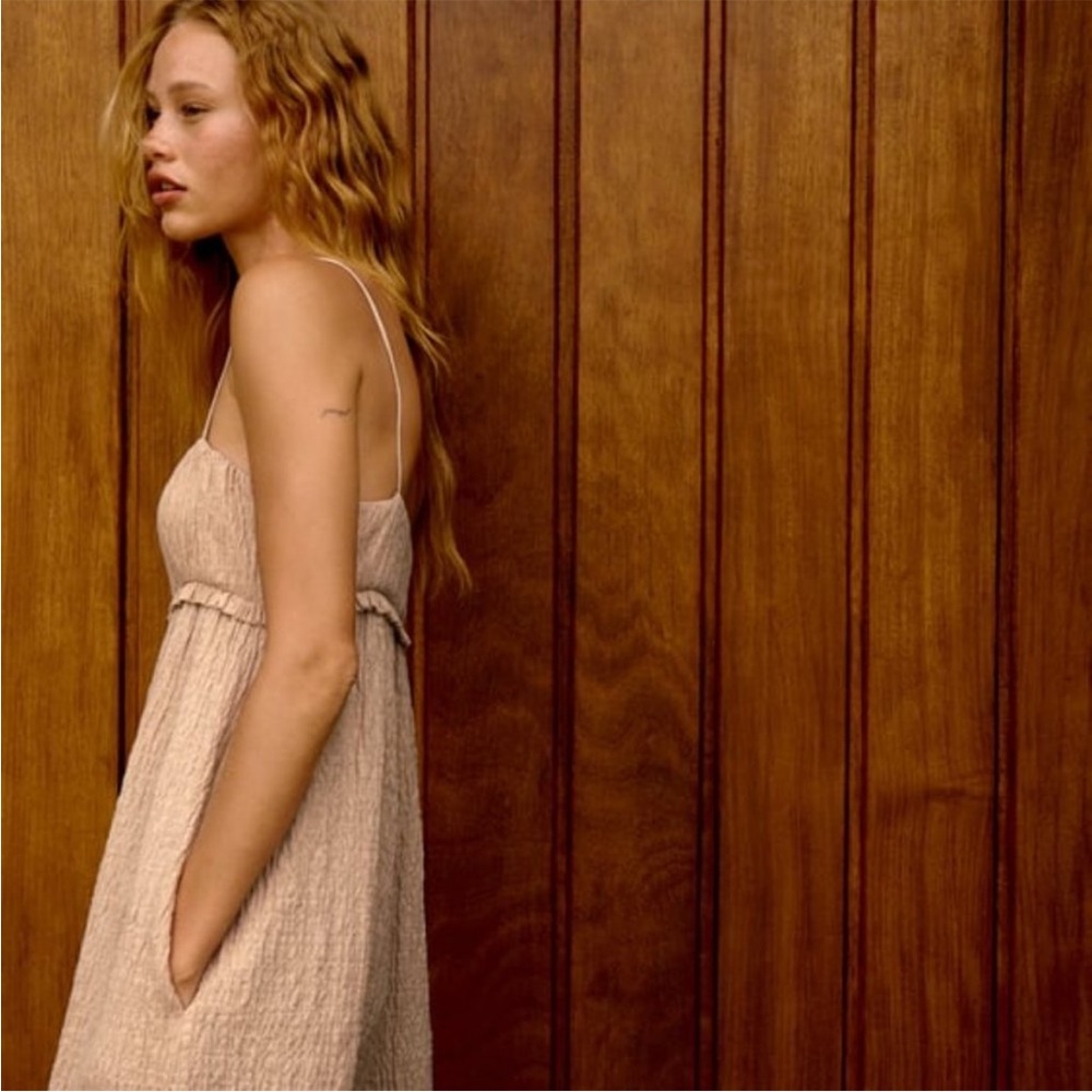 NWT ZARA structured jumpsuit sz XL - Picture 5 of 5